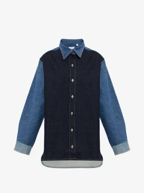 Off-White Camisa jeans com estampa Arrows