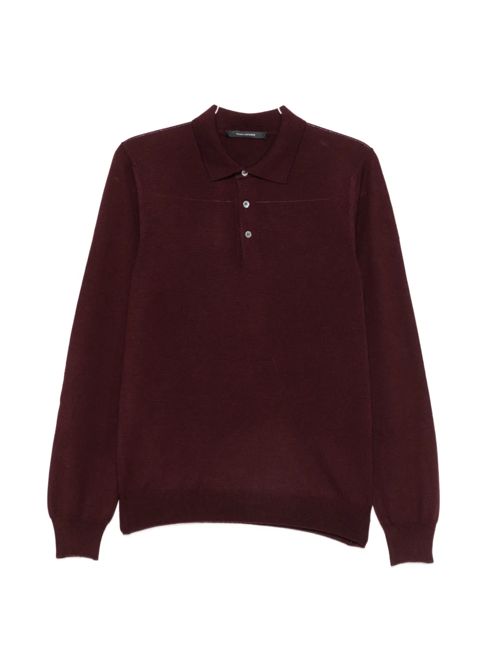 Tagliatore long-sleeves polo shirt - Rot