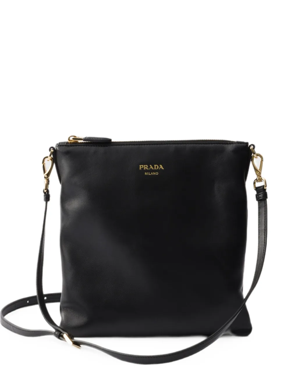 Prada 纳帕皮质迷你单肩包 | 黑色 | Image 1