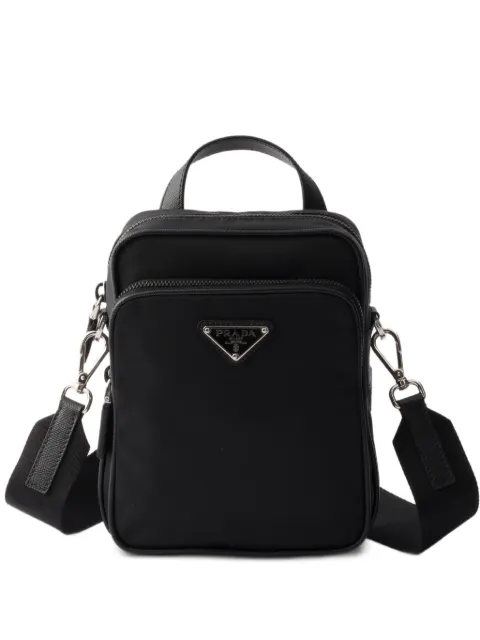 Prada Re-Nylon and Saffiano leather shoulder bag