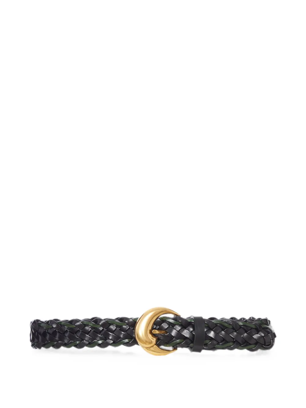 ETRO Gevlochten riem Zwart