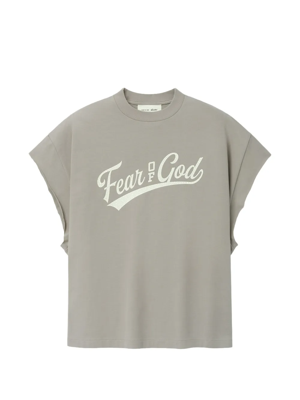 FEAR OF GOD ESSENTIALS Cut Off 90s T-shirt - Grau