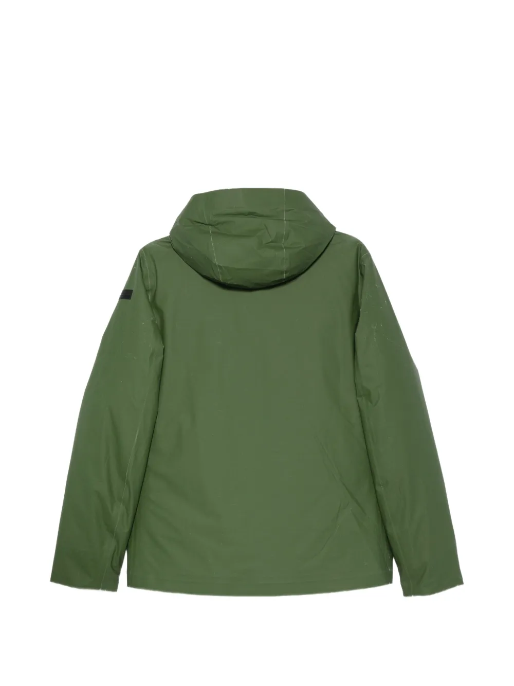 RRD hooded concealed-fastening jacket Groen