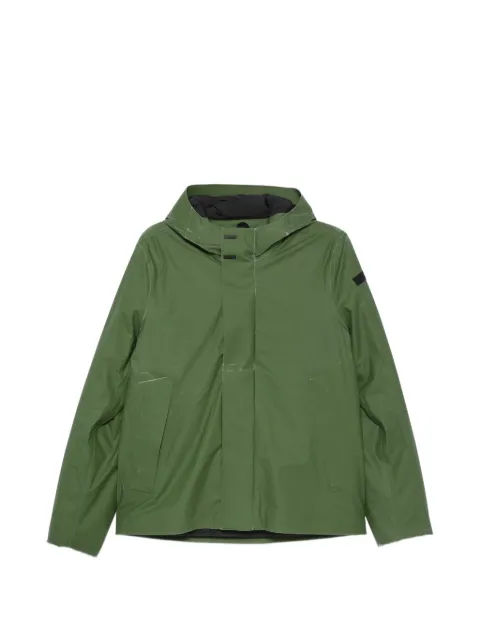 RRD hooded concealed-fastening jacket