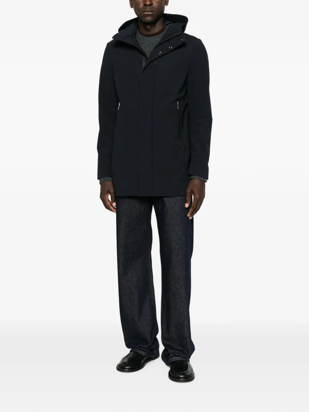 RRD Surflex Winter jack met capuchon en rits Blauw