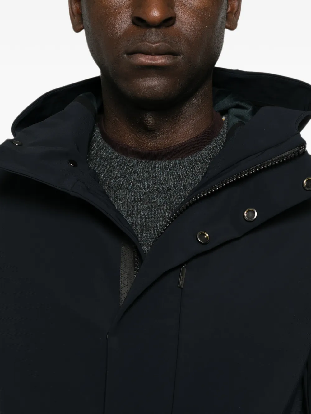 RRD Surflex Winter jack met capuchon en rits Blauw