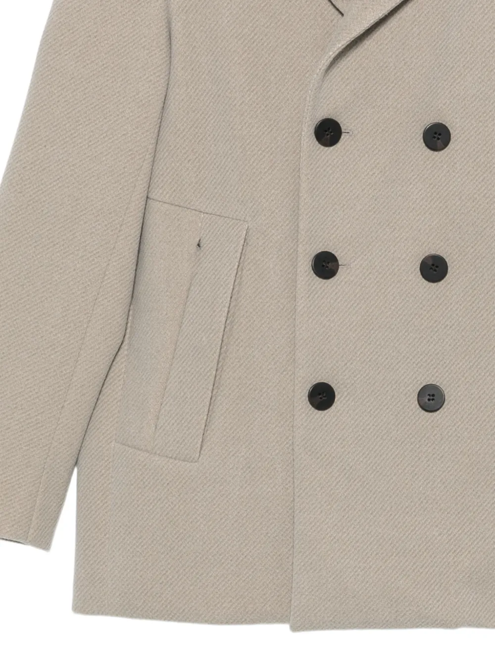 RRD double-breasted coat Beige
