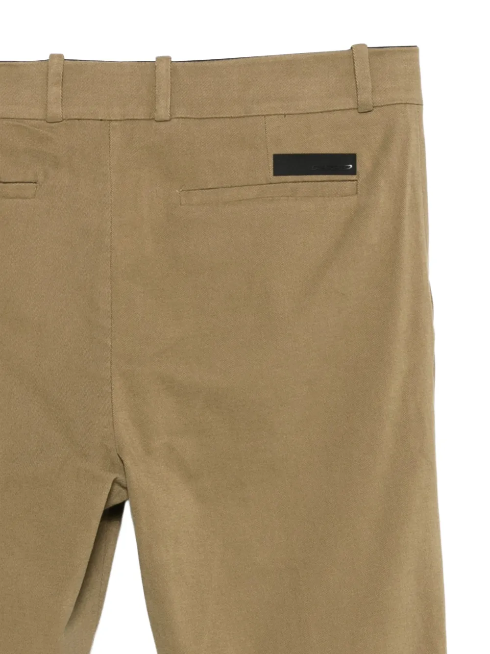 RRD logo-patch turn-up trousers Beige