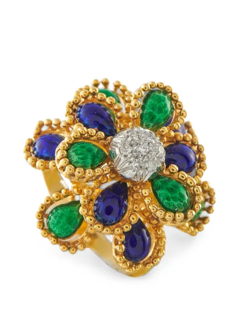 LB Exclusive embellishment diamond ring
