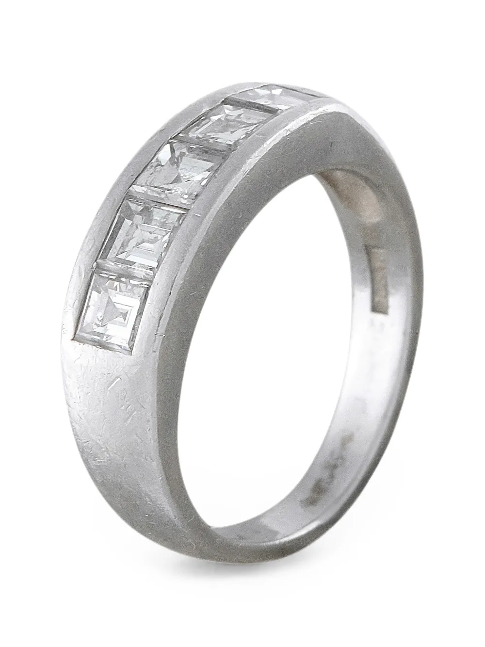 LB EXCLUSIVE Pre-owned Diamond Ring In Silver