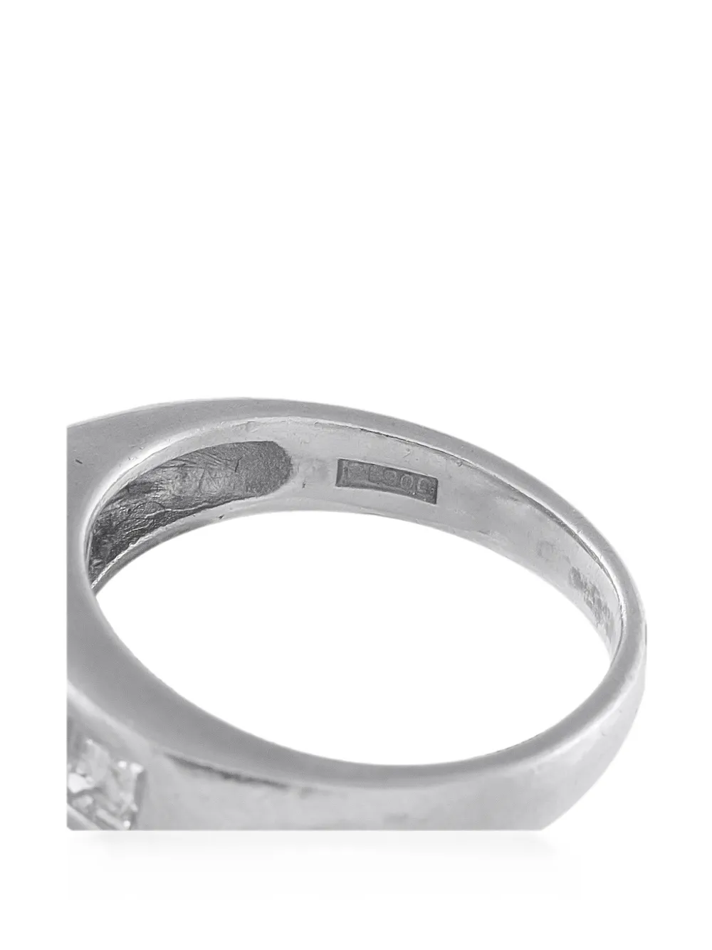 LB EXCLUSIVE Pre-owned Diamond Ring In Silver