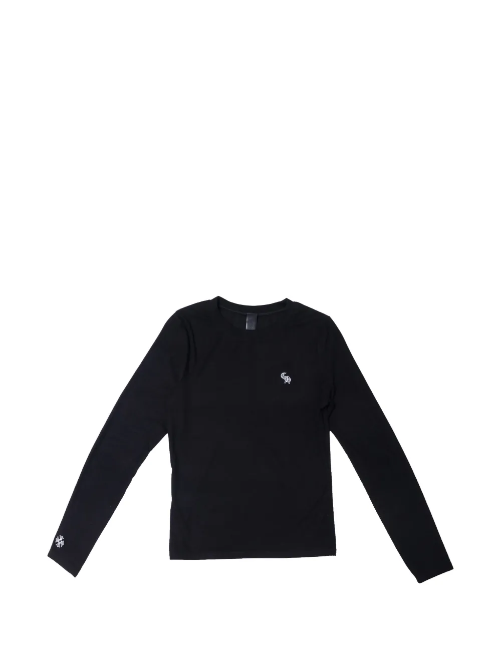 Chrome Hearts T-shirt a maniche lunghe - Nero