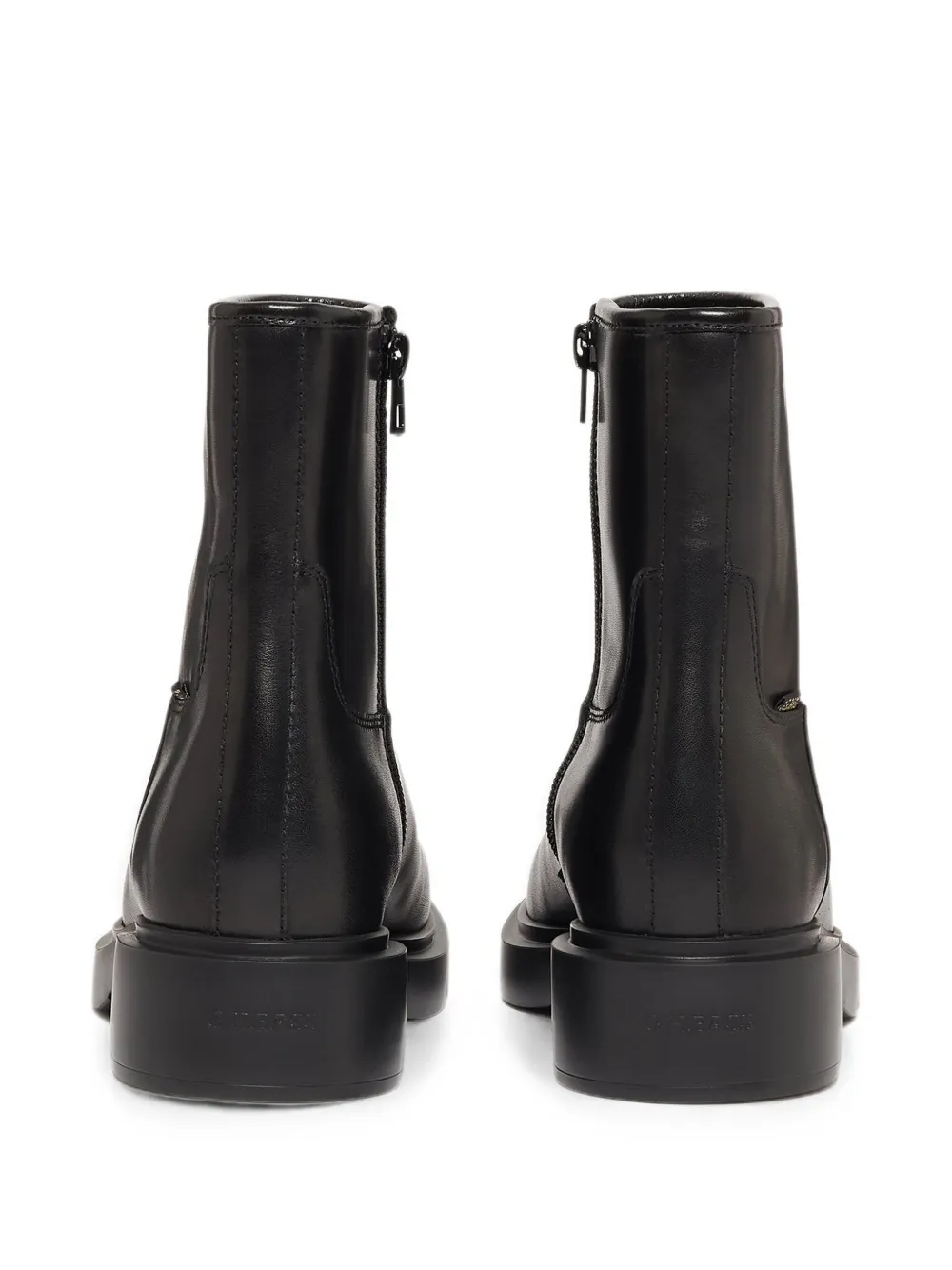 G.H.Bass Albany II leather ankle boots Zwart