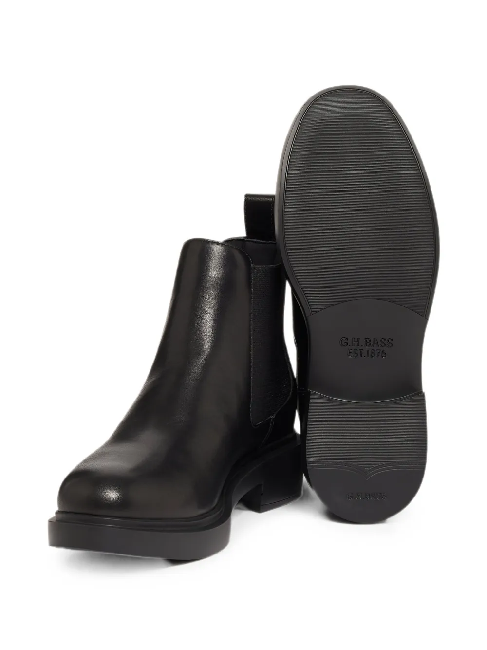 G.H.Bass Albany II pull-on boots Zwart