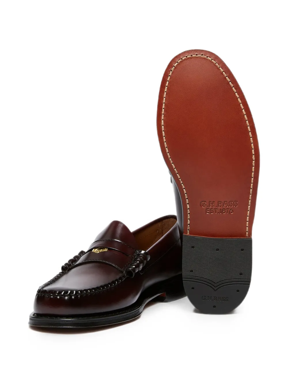 G.H.Bass Weejuns Anniversary Larson penny loafers Bruin