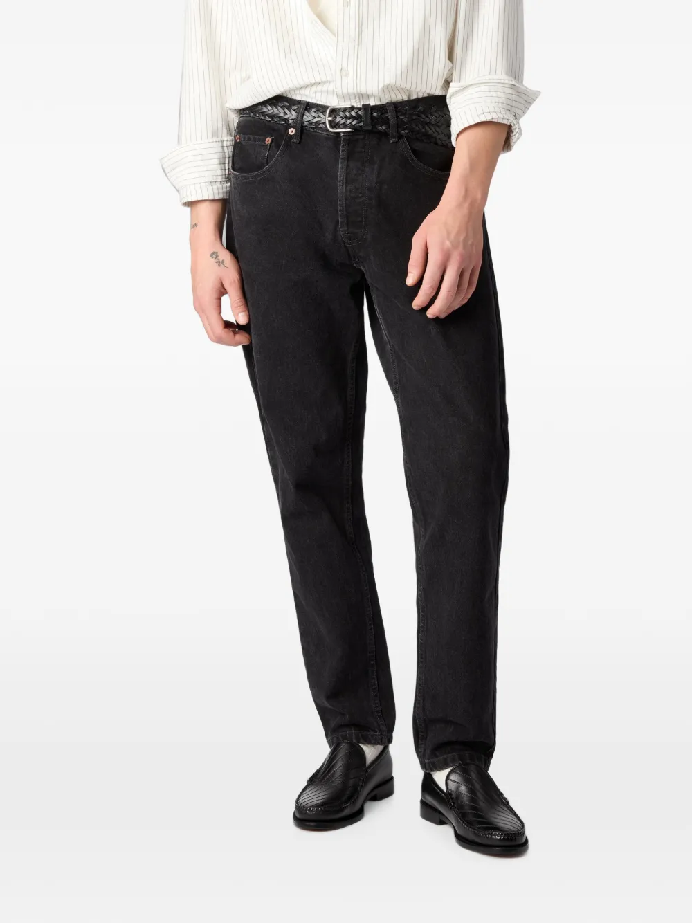 G.H.Bass Cobra Venetian loafers met tramstiksel Zwart