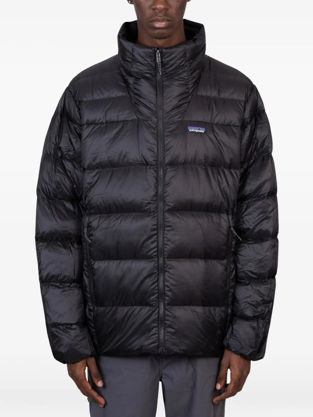 Patagonia quilted jacket - Nero