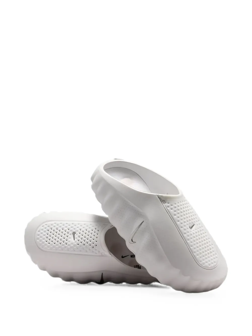 Nike Mind 001 perforated mules Wit