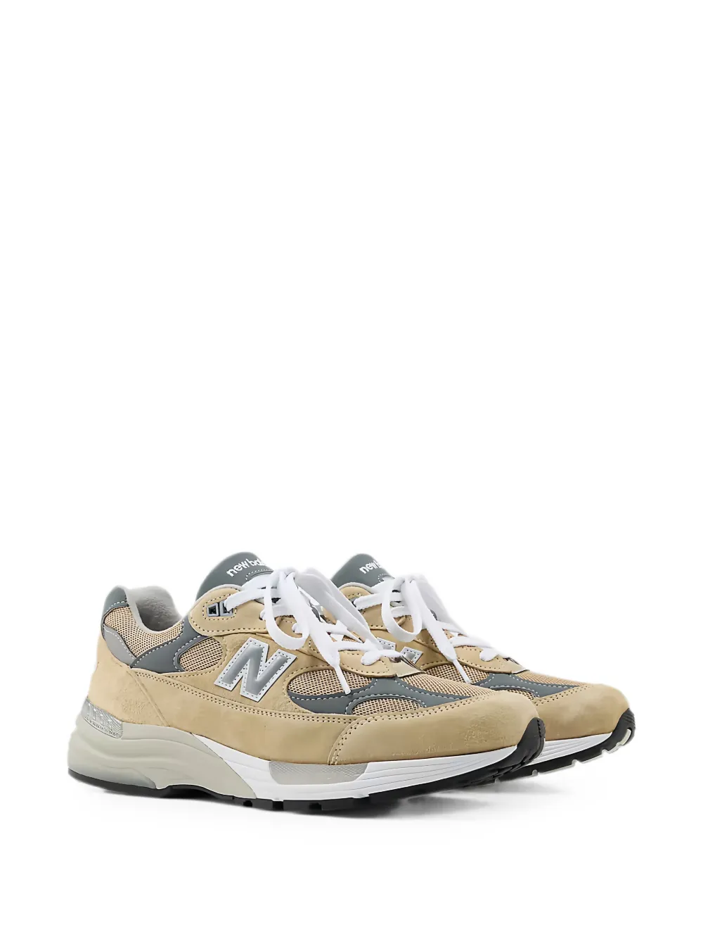 New Balance 992 panelled sneakers Beige