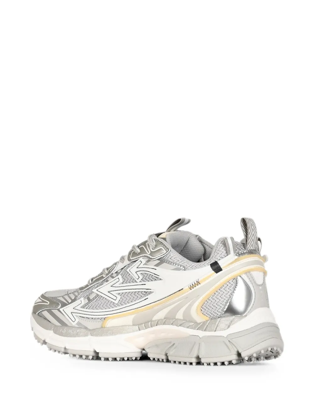 Off-White Be Right Back zip-tie sneakers Grijs