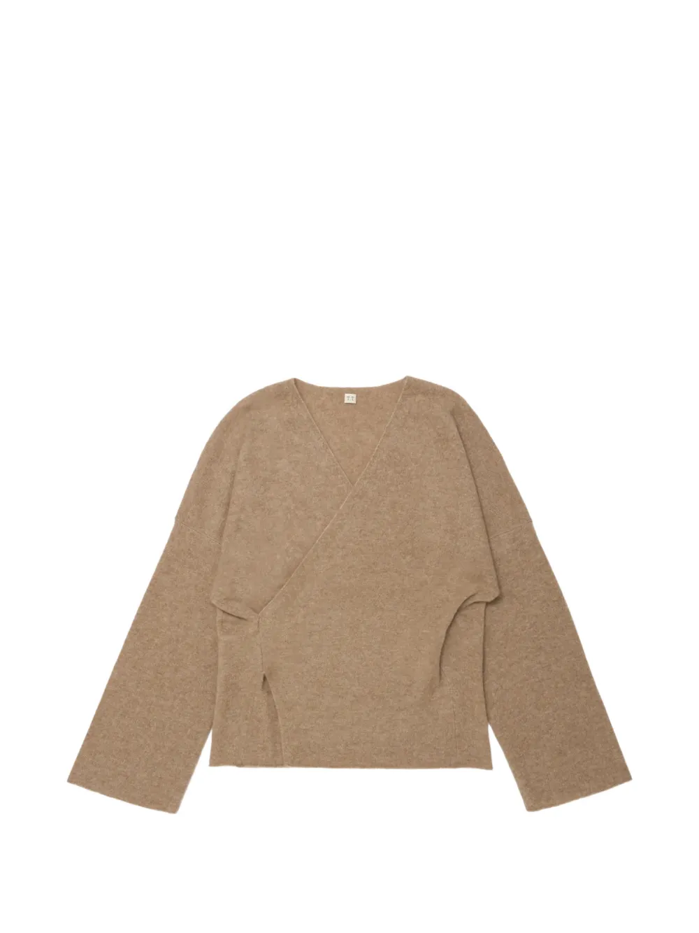 TAIGA TAKAHASHI Cache Coeur Kaschmirpullover - Braun