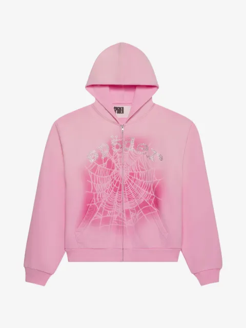 SP5DER OG Web V2 Hoodie mit Spray-Print