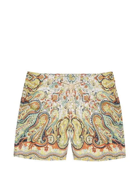 Orlebar Brown Bulldog Drawcord paisley-print swim shorts