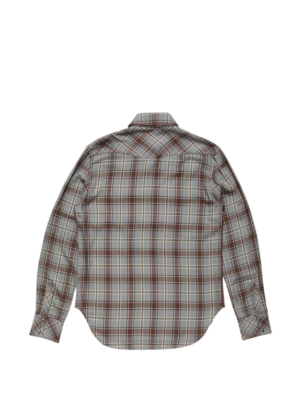 Acne Studios Geruit overhemd Grijs