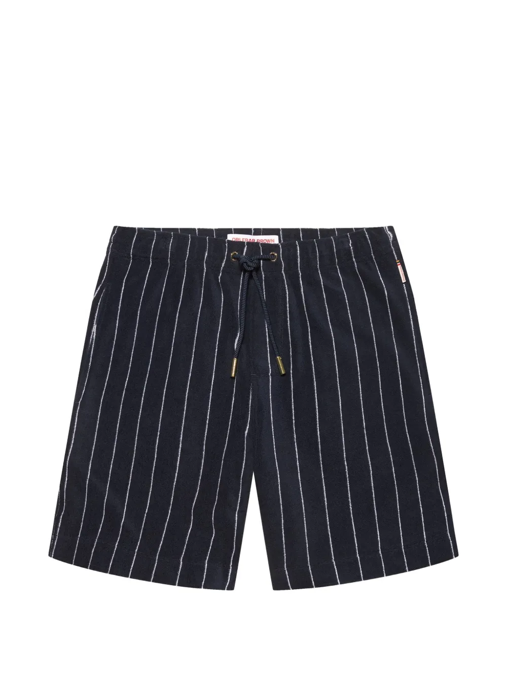 Orlebar Brown Trevone striped towelling shorts - Blu