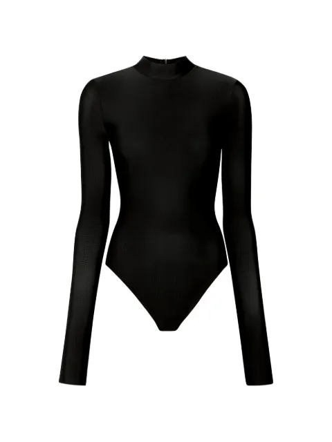 LAPOINTE mock-neck long-sleeve bodysuit