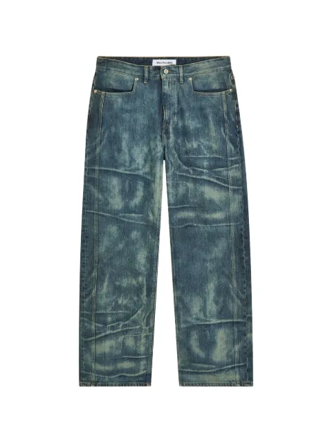 Won Hundred faded panelled jeans