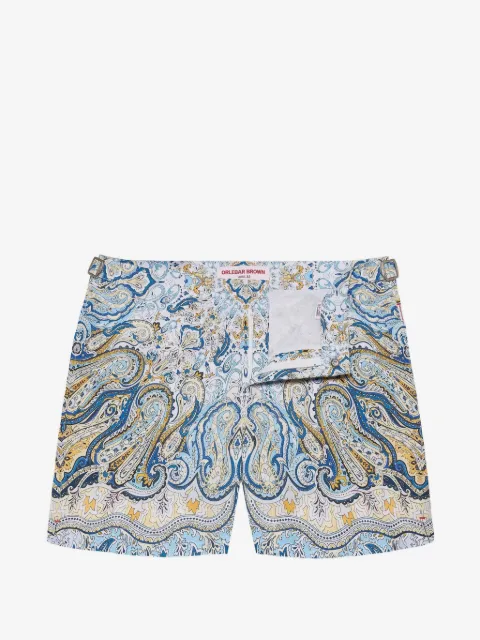 Orlebar Brown Bulldog Fairground paisley-print swim shorts