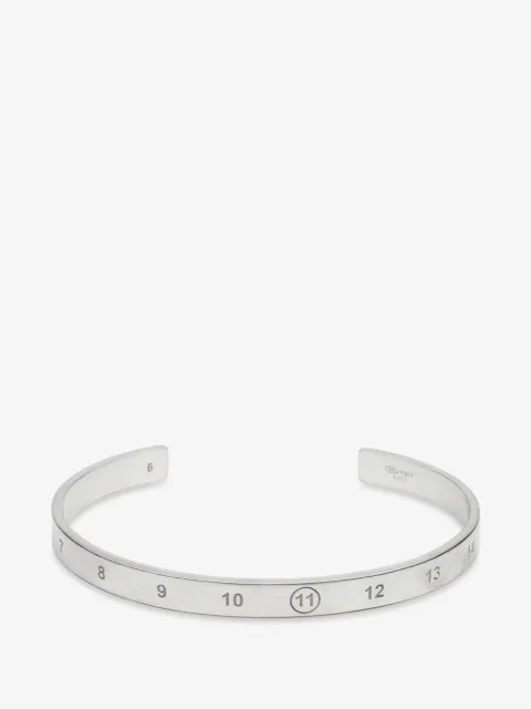 Maison Margiela Numeric logo-engraved bangle