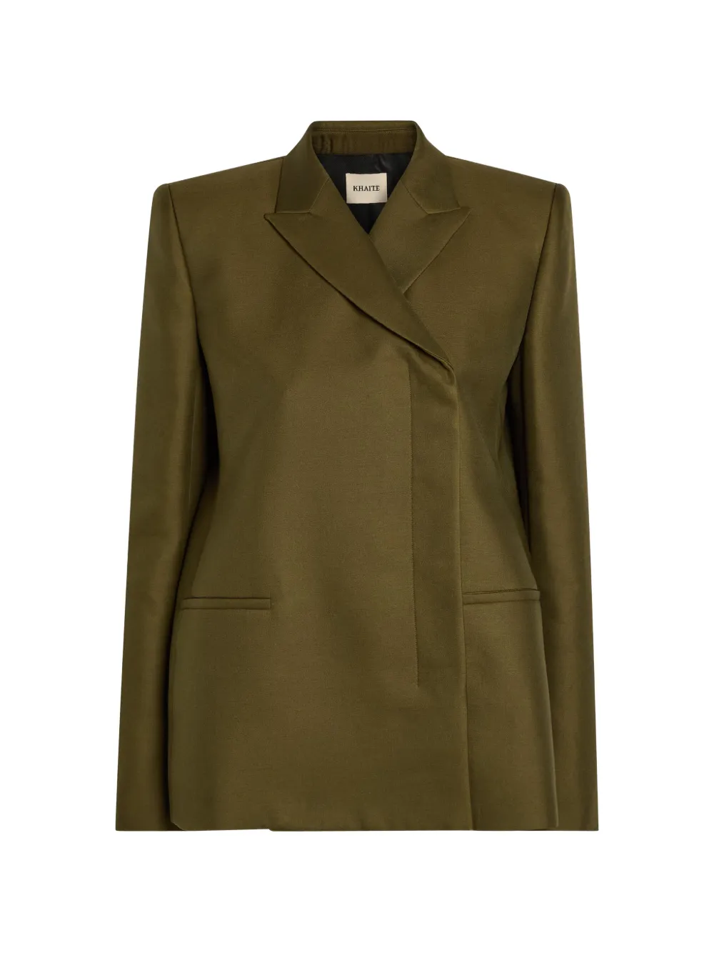 KHAITE Silvannah blazer - Verde