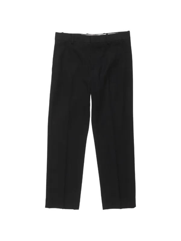 Acne Studios Cropped Tailored Trousers in Black