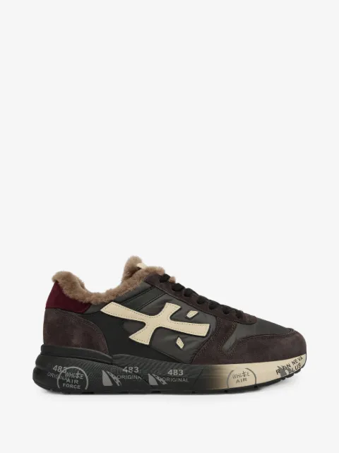 Premiata Mick shearling-lined sneakers