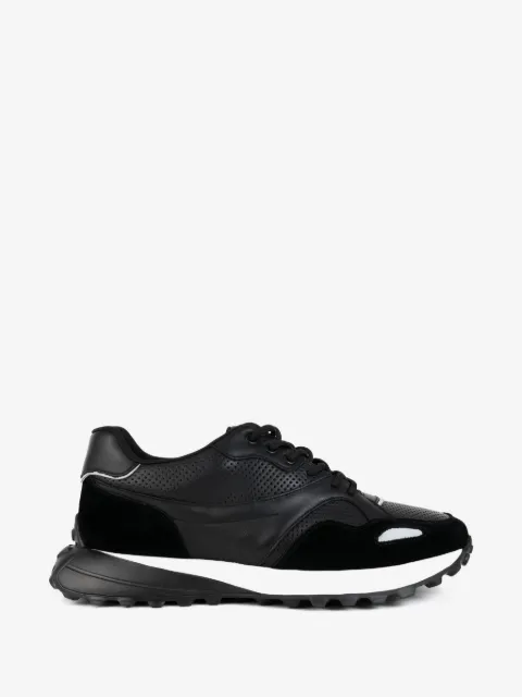 SERGIO MORETTI FIRENZE panelled lace-up sneakers