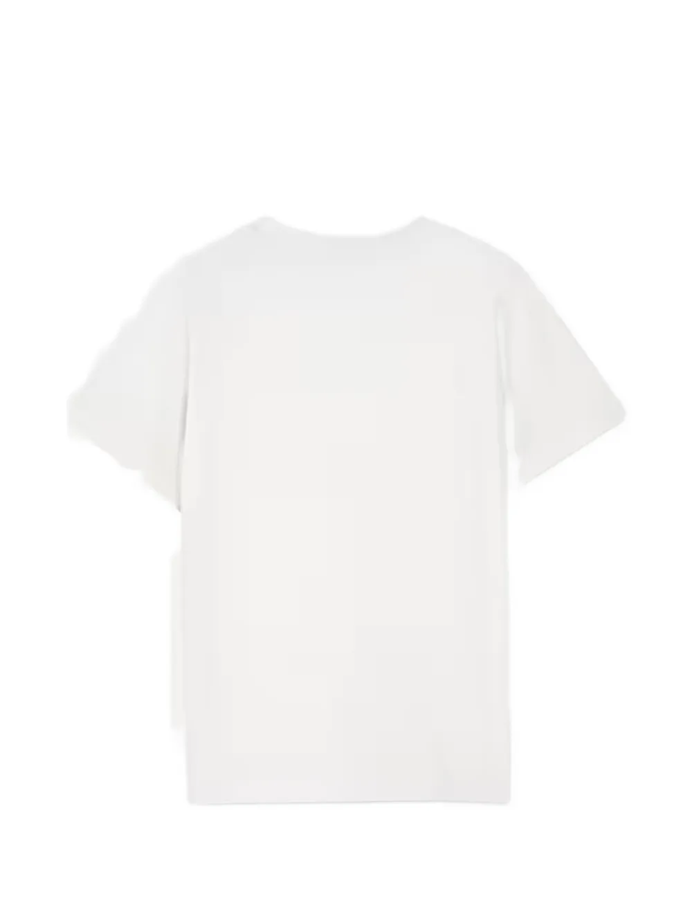 Versace Kids T-shirt met geborduurd logo Wit