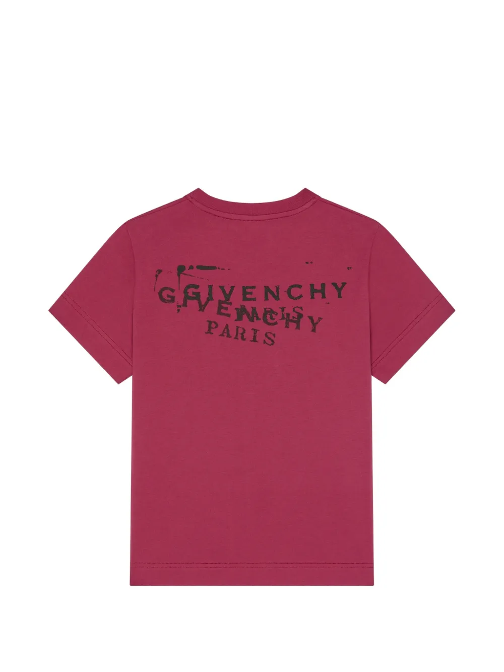 Givenchy T-shirt met logoprint Rood