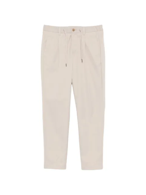 Herno drawstring pleated trousers