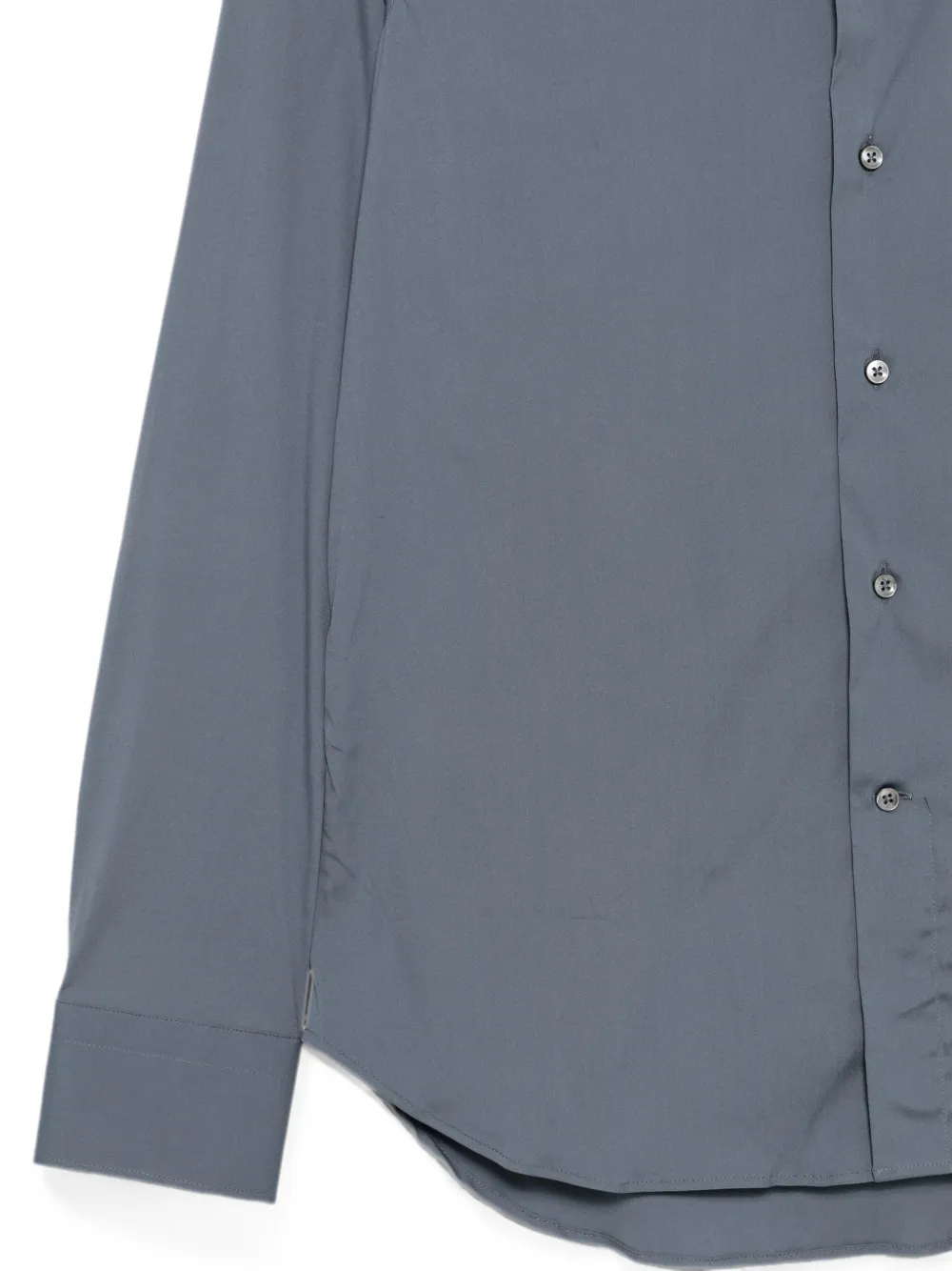 Canali Button-down overhemd Blauw
