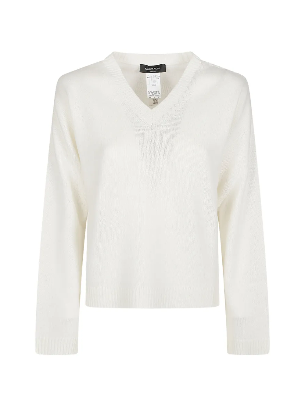 Fabiana Filippi V-neck sweater - Toni neutri