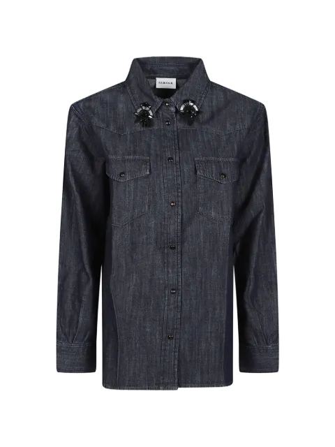 P.A.R.O.S.H. crystal-embellished shirt