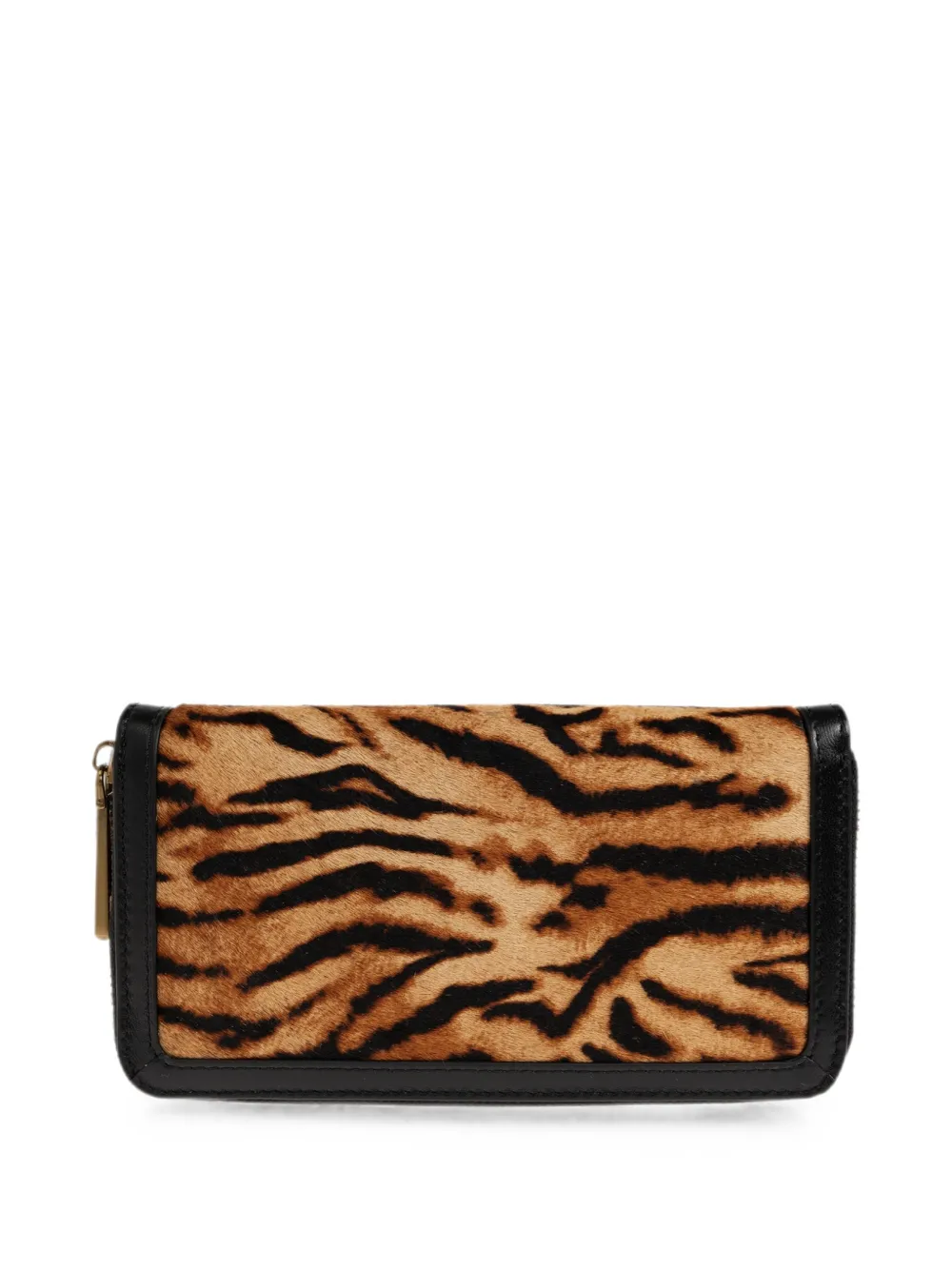 Kurt Geiger London Shoreditch portemonnee met tijgerprint Bruin