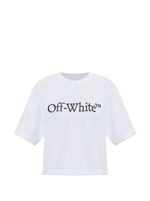 Off-White camiseta corta con logo