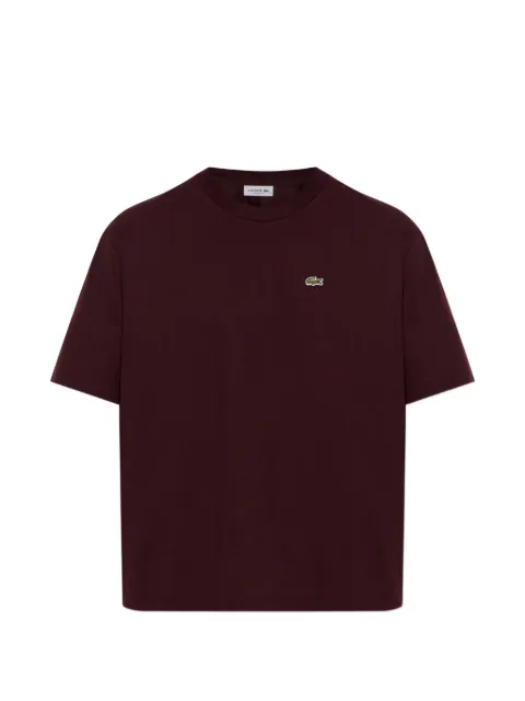 Lacoste logo-patch T-shirt