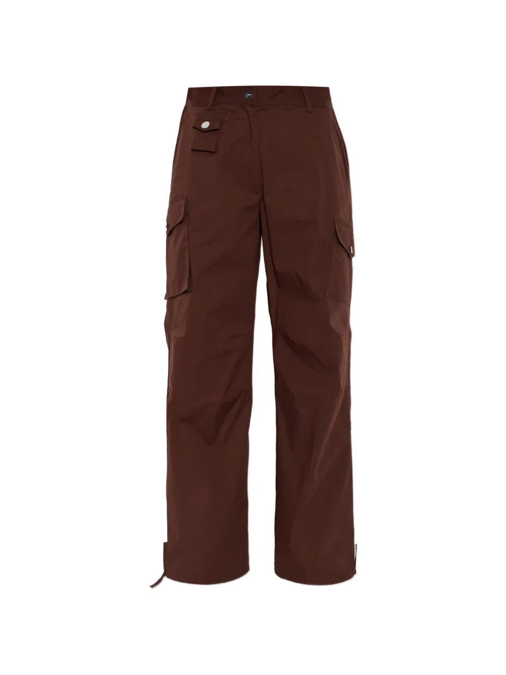 GANNI multi-pocket cargo pants - Marrone