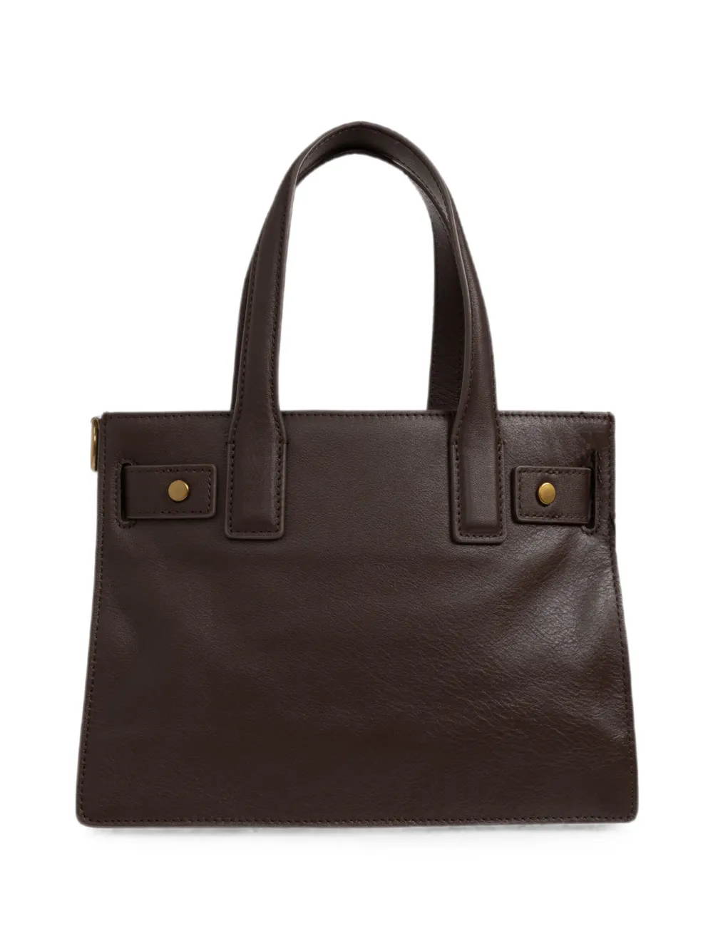 Kurt Geiger London Kleine Sloane leren shopper Bruin