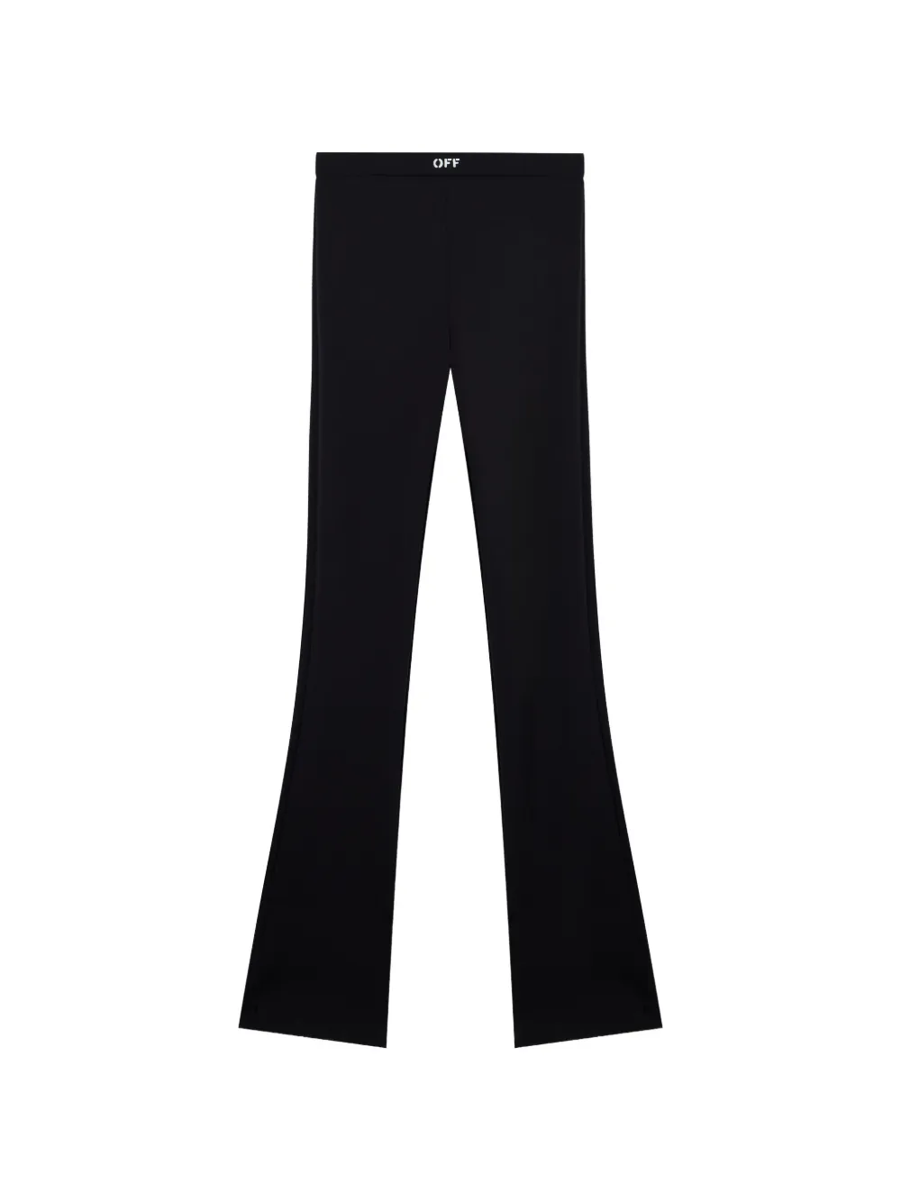 Off-White Flared broek Zwart