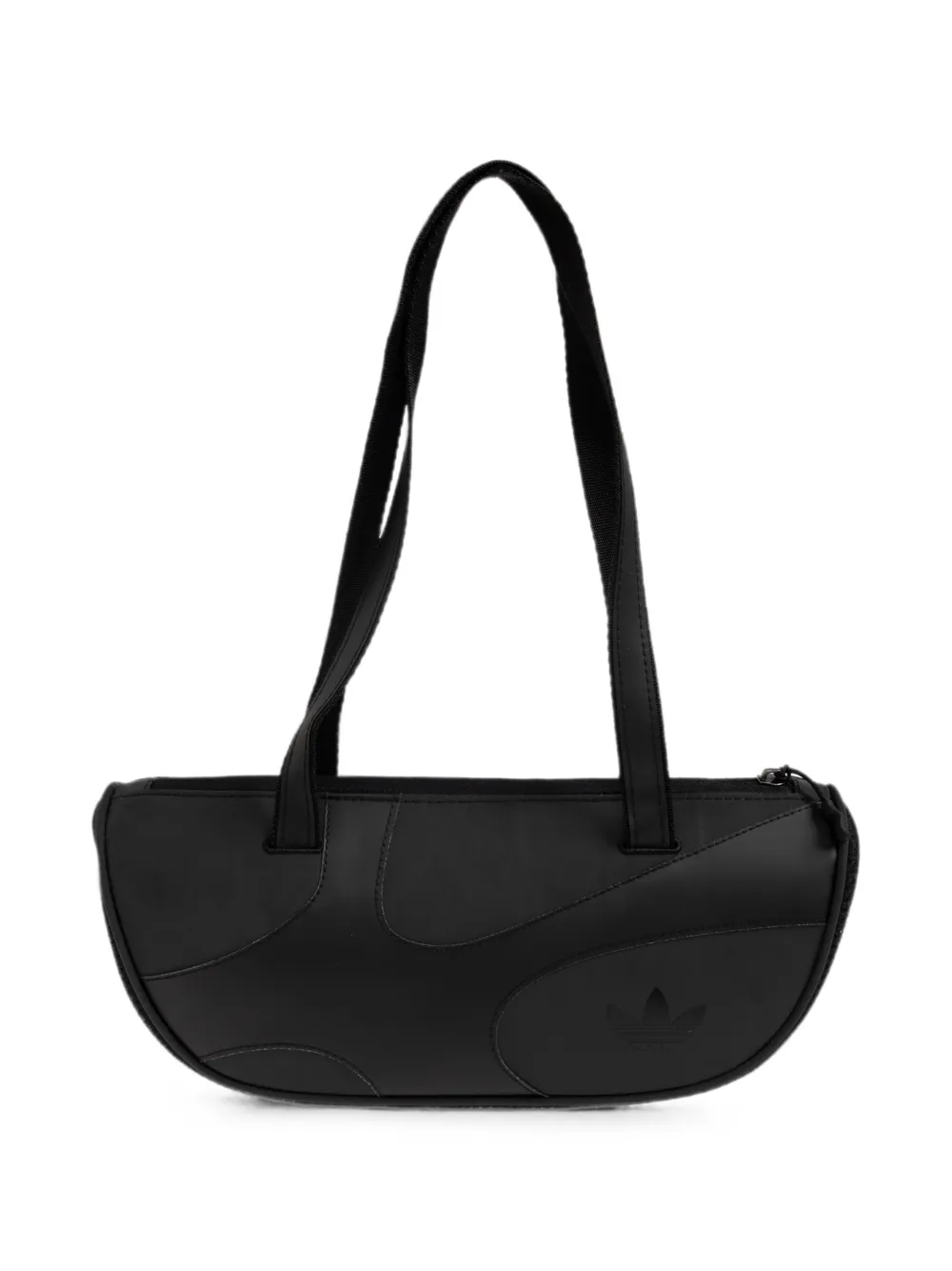 Adidas Originals Small Logo-patch Panelled Shoulder Bag In Black